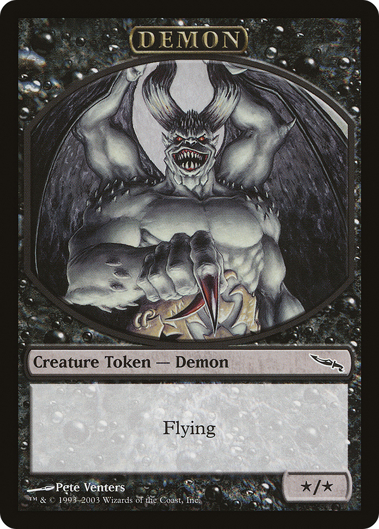 Image of Demon Token (MRD) (MPRP-) - Magic Player Rewards 2003