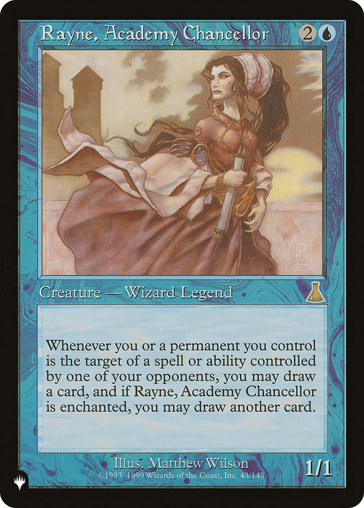 Image of Rayne, Academy Chancellor (LIST-UDS-43) - The List