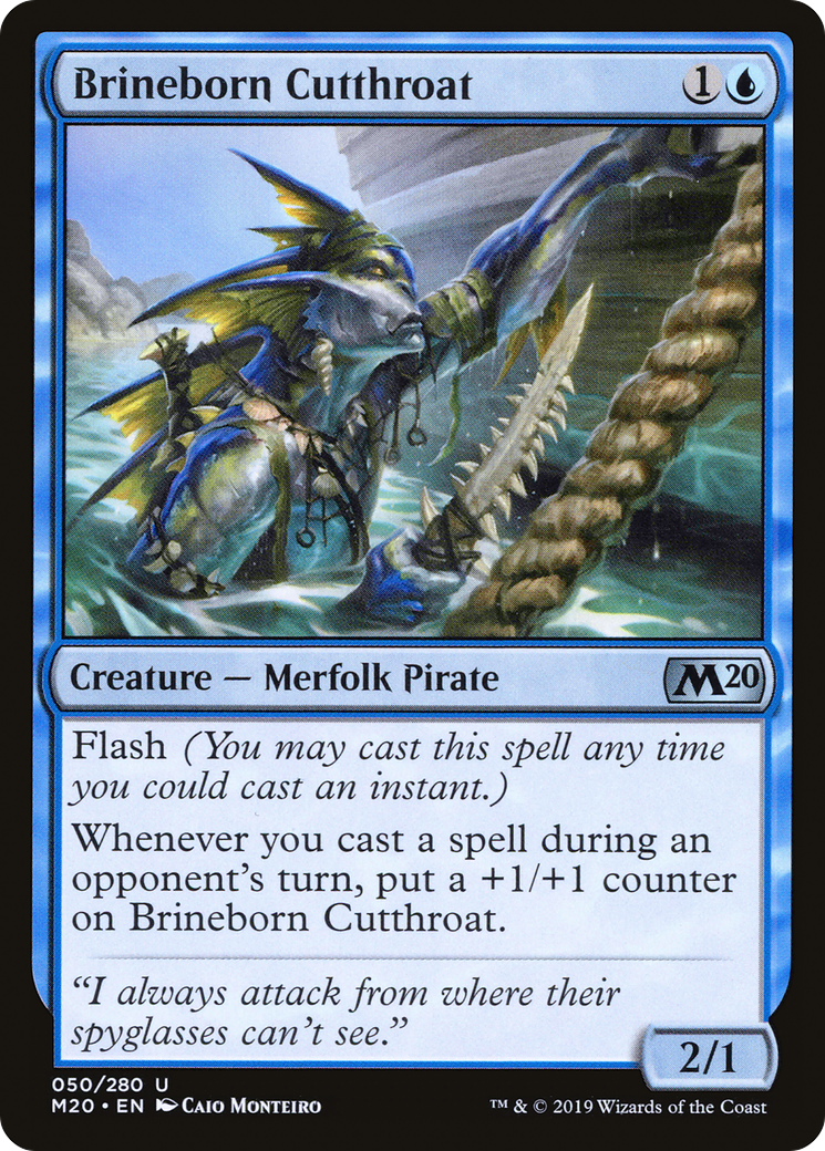 Image of Brineborn Cutthroat (M20-050) - Core Set 2020