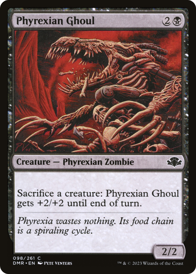 Image of Phyrexian Ghoul (DMR-098) - Dominaria Remastered Foil