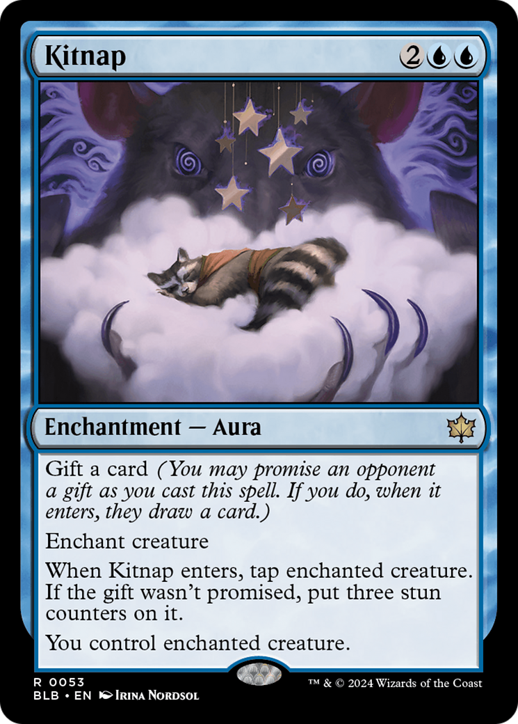 Image of Kitnap (BLB-053) - Bloomburrow Foil