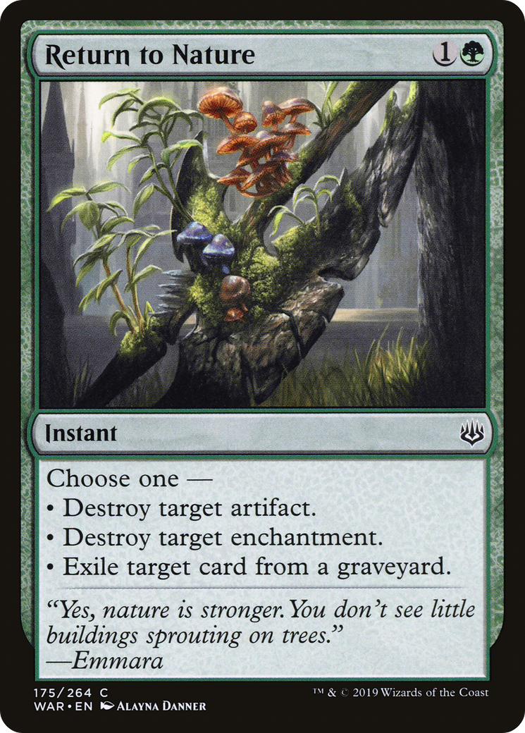 Image of Return to Nature (WAR-175) - War of the Spark Foil