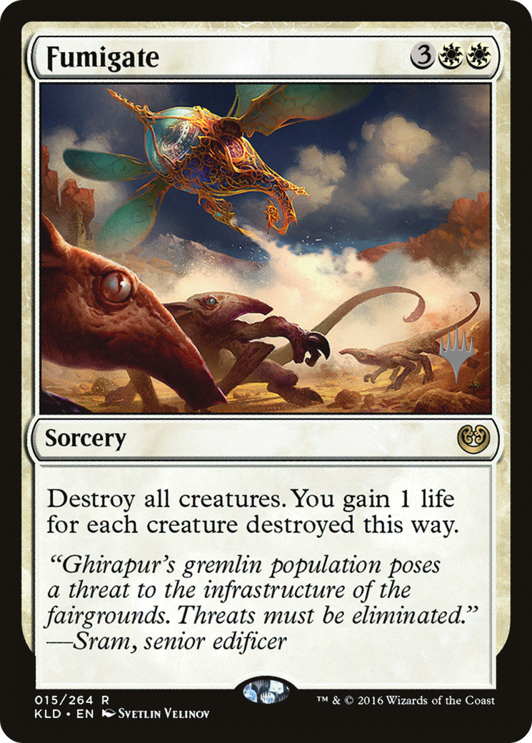 Image of Fumigate (PPIKO-015) - Kaladesh Promos Foil