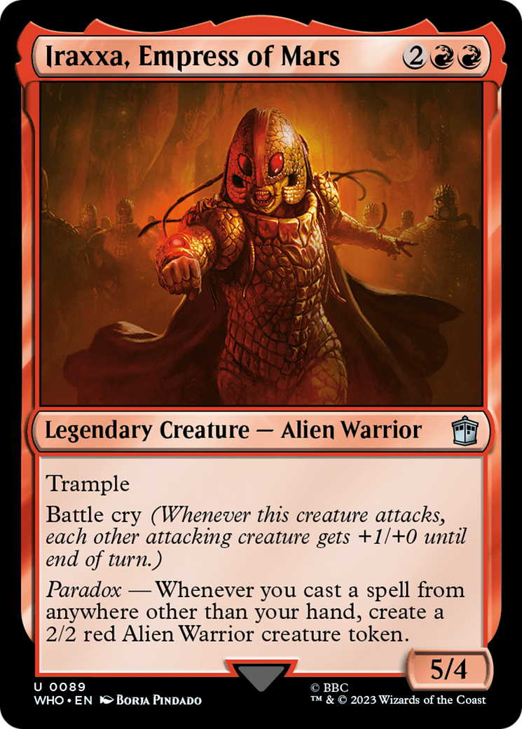 Image of Iraxxa, Empress of Mars (WHO-089) - Doctor Who