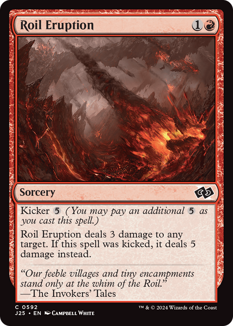 Image of Roil Eruption (J25-592) - Foundations Jumpstart