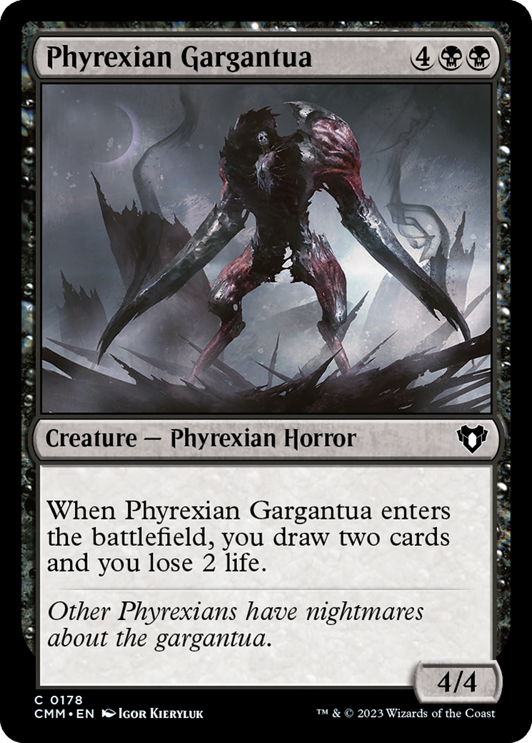 Image of Phyrexian Gargantua (CMM-178) - Commander Masters