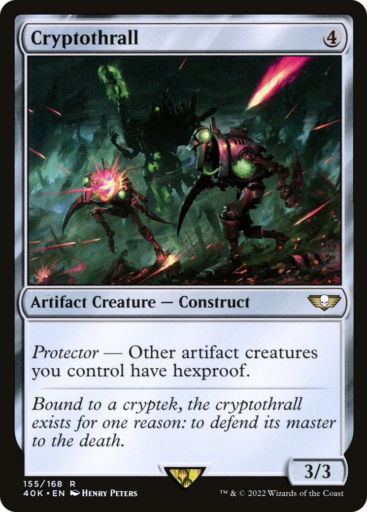 Image of Cryptothrall (40K-155) - Warhammer 40,000 Commander