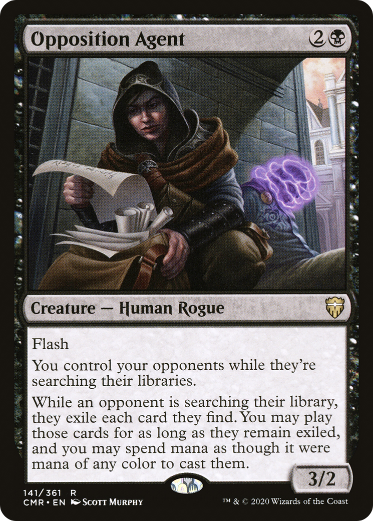 Image of Opposition Agent (CMR-141) - Commander Legends Foil