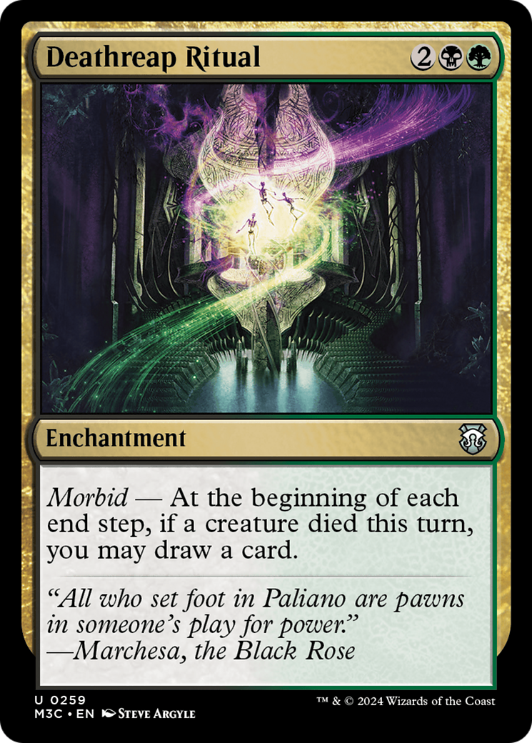 Image of Deathreap Ritual (M3C-259) - Modern Horizons 3 Commander