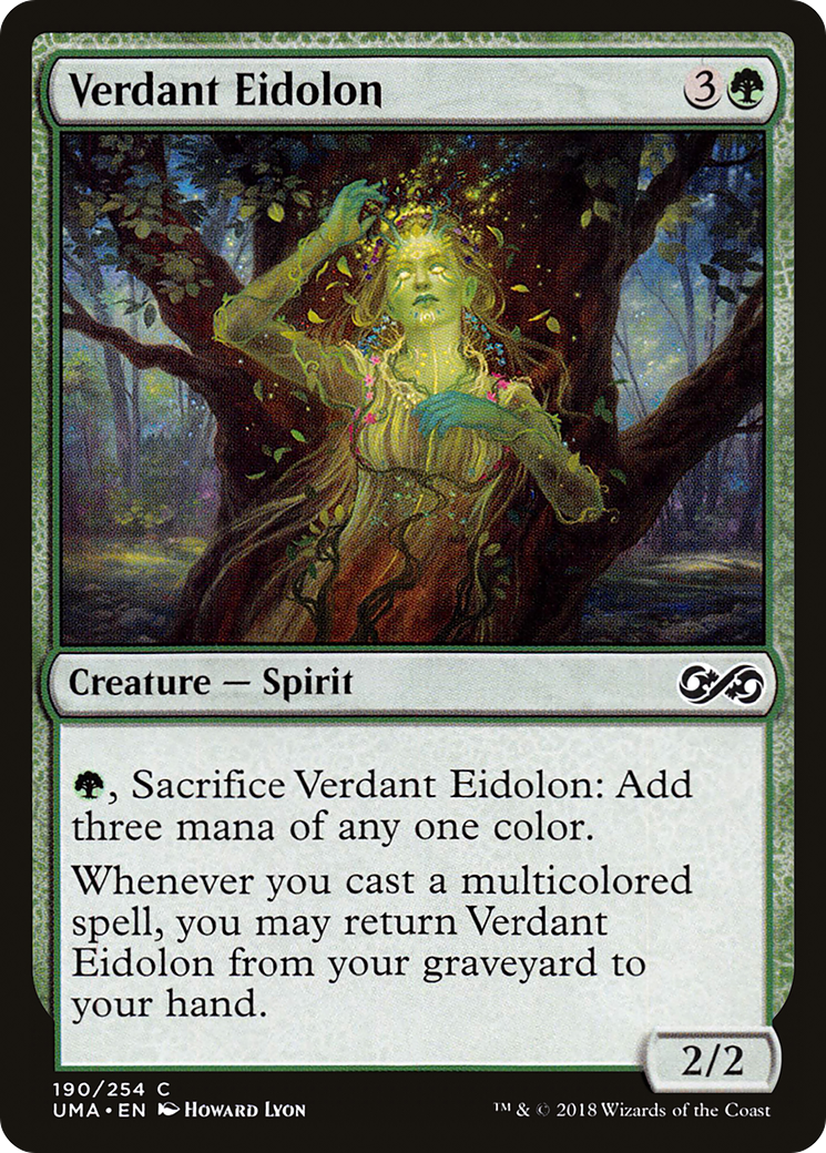 Image of Verdant Eidolon (UMA-190) - Ultimate Masters Foil
