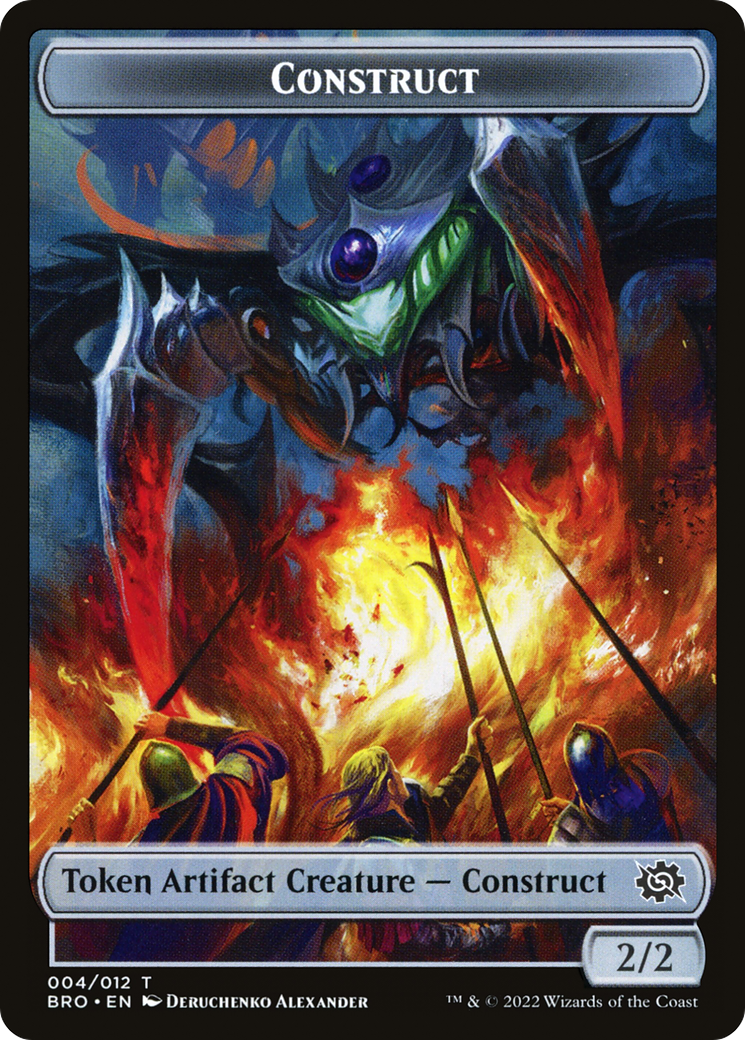 Image of Construct (TBRO-004) - The Brothers' War Tokens