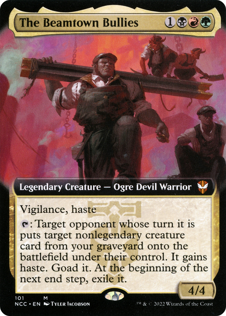 Image of The Beamtown Bullies (Extended Art) (NCC-101) - New Capenna Commander: (Extended Art)