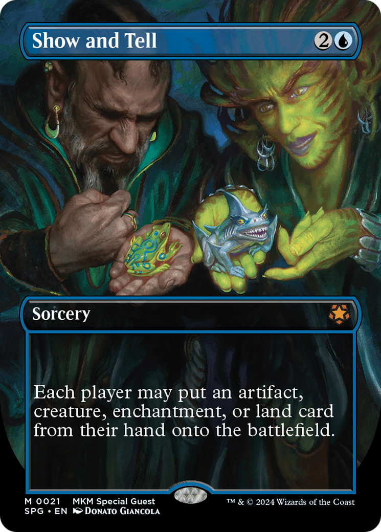 Image of Show and Tell (Borderless) (SPG-021) - Special Guests (Borderless)