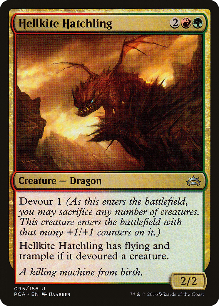 Image of Hellkite Hatchling (PCA-095) - Planechase Anthology