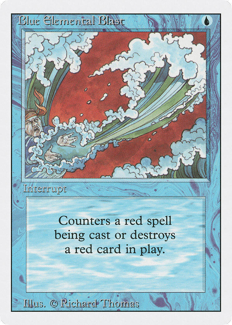 Image of Blue Elemental Blast (3ED-) - Revised Edition