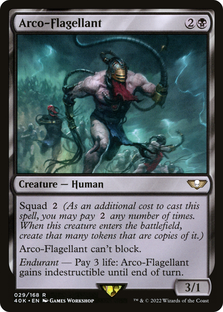 Image of Arco-Flagellant (40K-029) - Warhammer 40,000 Commander