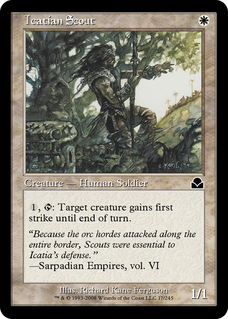 Image of Icatian Scout (ME2-017) - Masters Edition II