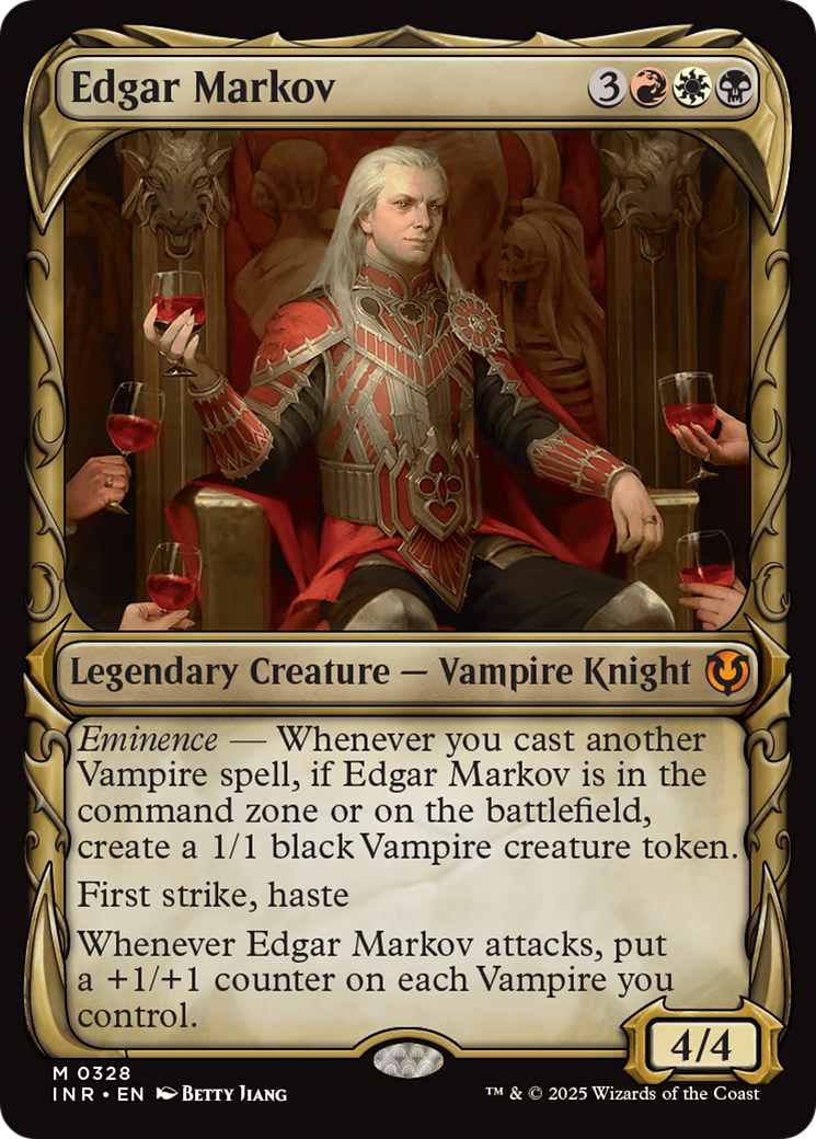 Image of Edgar Markov (Showcase) (INR-328) - Innistrad Remastered: (Showcase) Foil