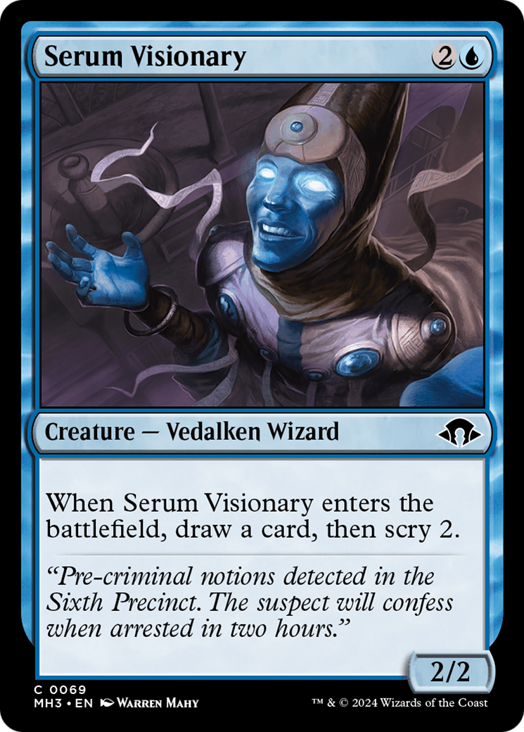 Image of Serum Visionary (MH3-069) - Modern Horizons 3 Foil