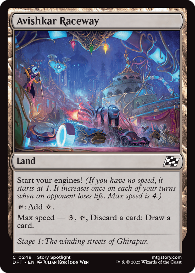 Image of Avishkar Raceway (DFT-249) - Aetherdrift