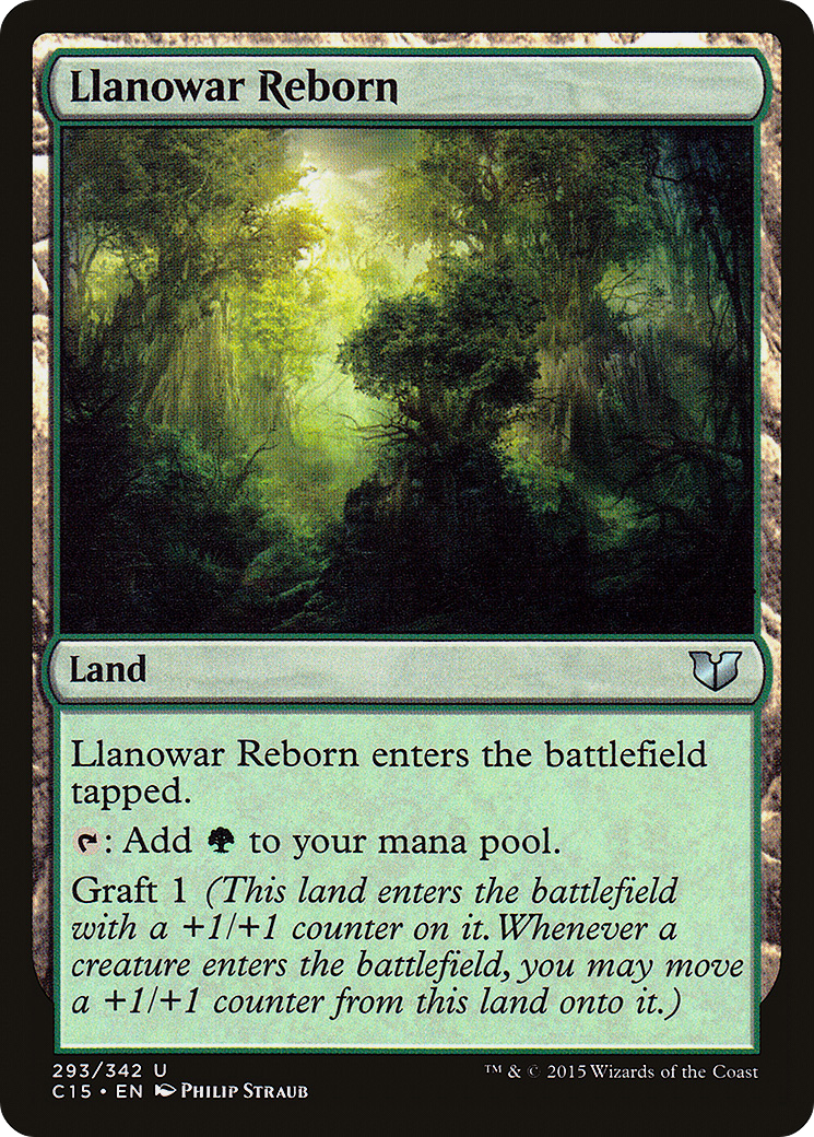 Image of Llanowar Reborn (C15-293) - Commander 2015