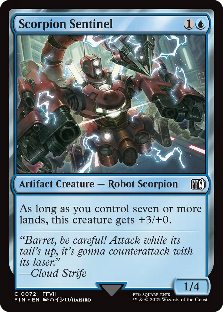 Image of Scorpion Sentinel (FIN-072) - FINAL FANTASY Foil