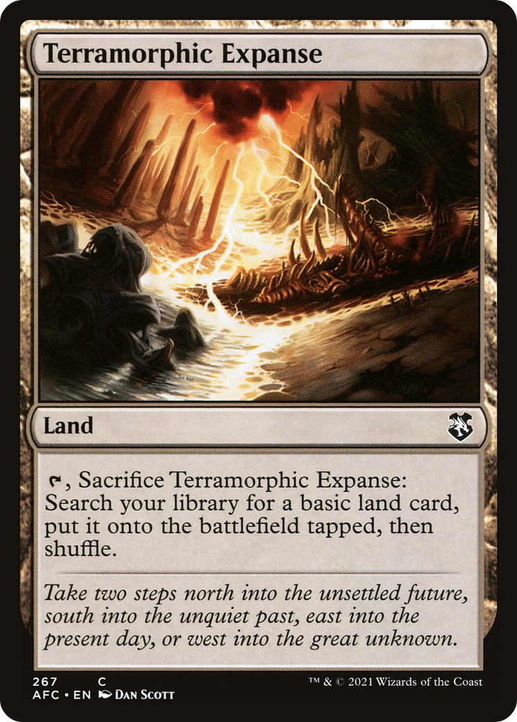 Image of Terramorphic Expanse (AFC-267) - Forgotten Realms Commander