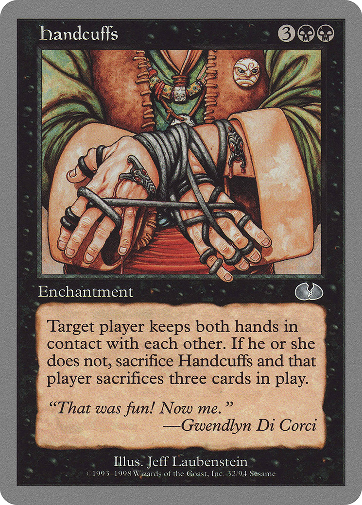 Image of Handcuffs (UGL-032) - Unglued