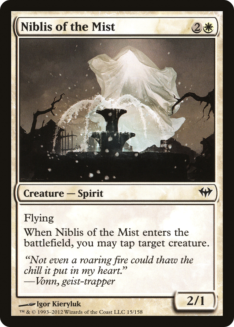 Image of Niblis of the Mist (DKA-015) - Dark Ascension Foil