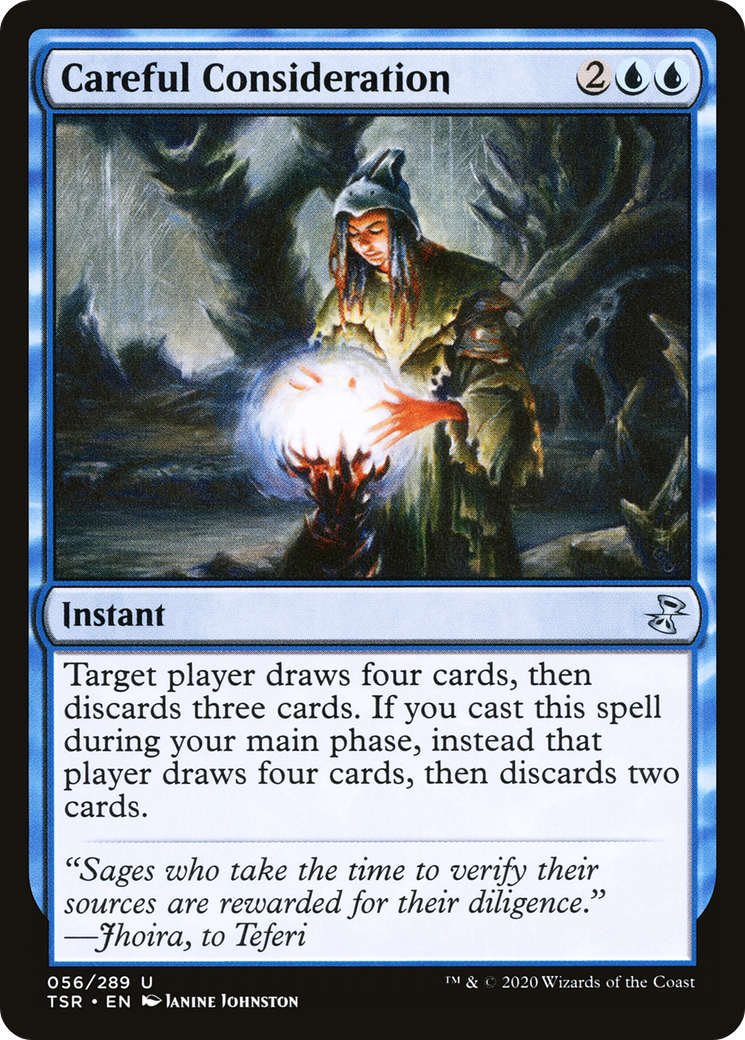 Image of Careful Consideration (TSR-056) - Time Spiral Remastered Foil