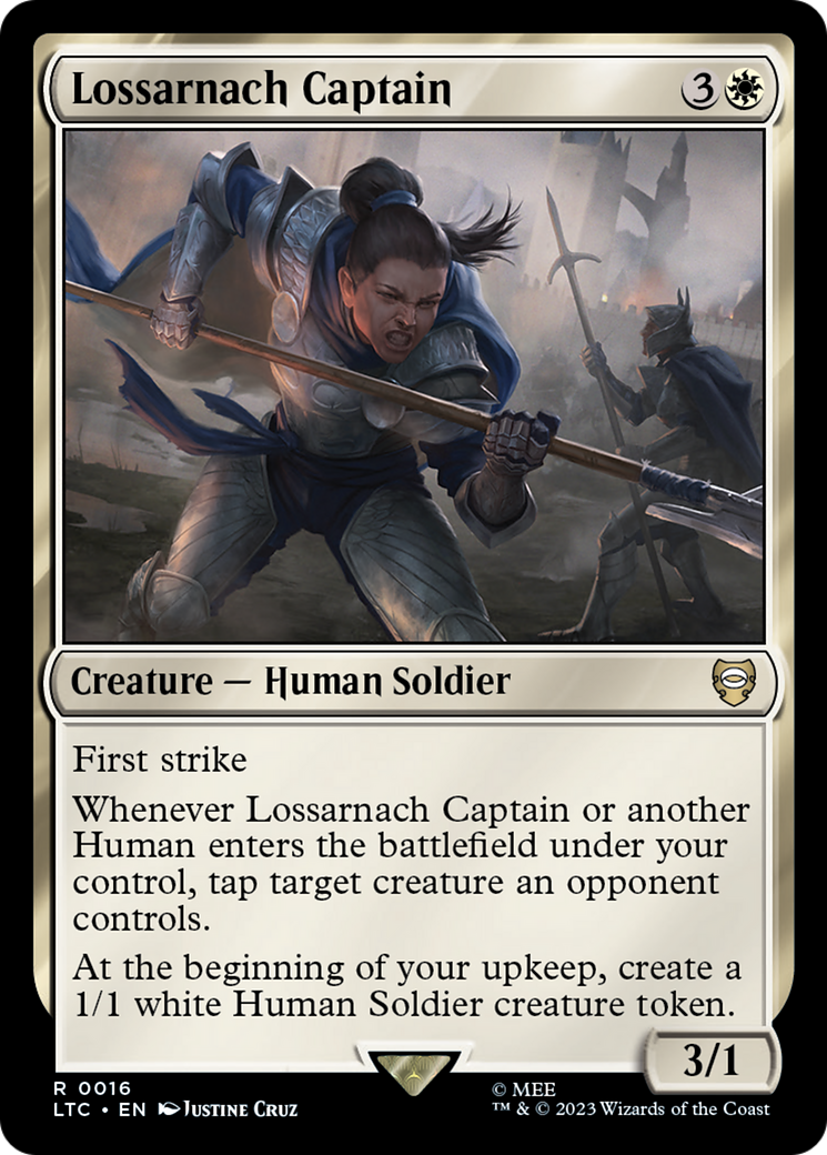 Image of Lossarnach Captain (LTC-016) - Tales of Middle-earth Commander