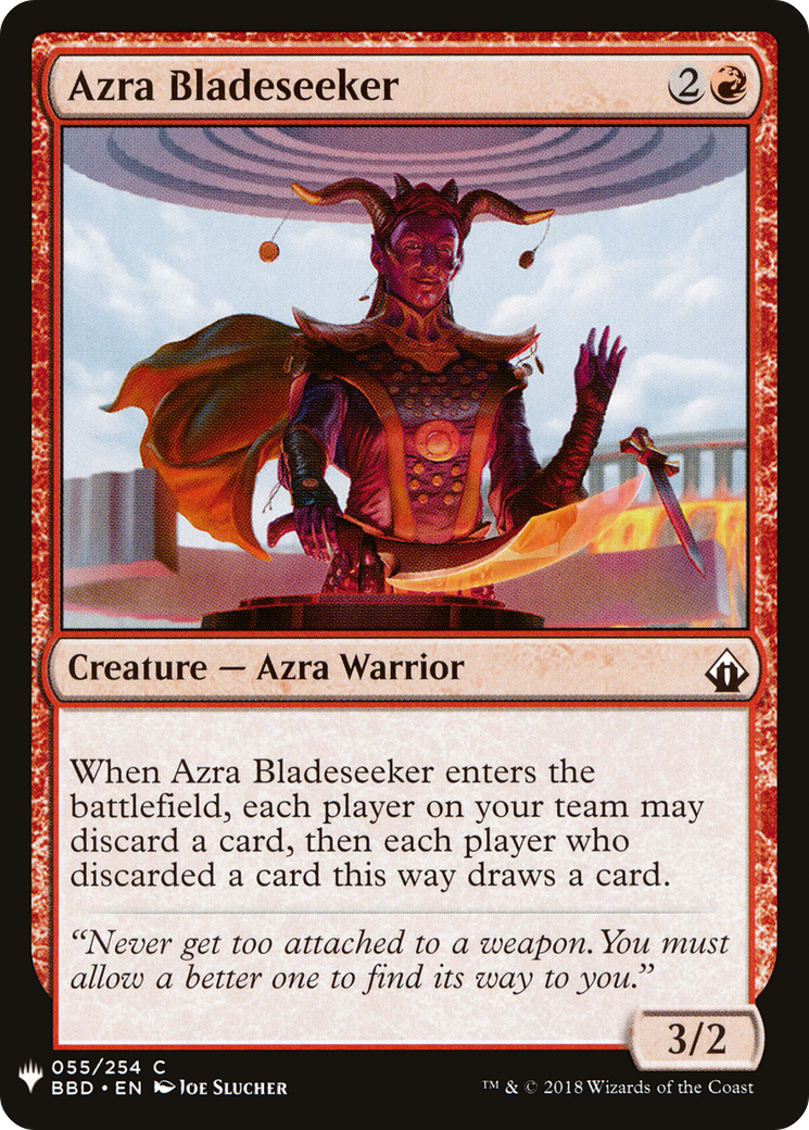 Image of Azra Bladeseeker (LIST-055) - The List