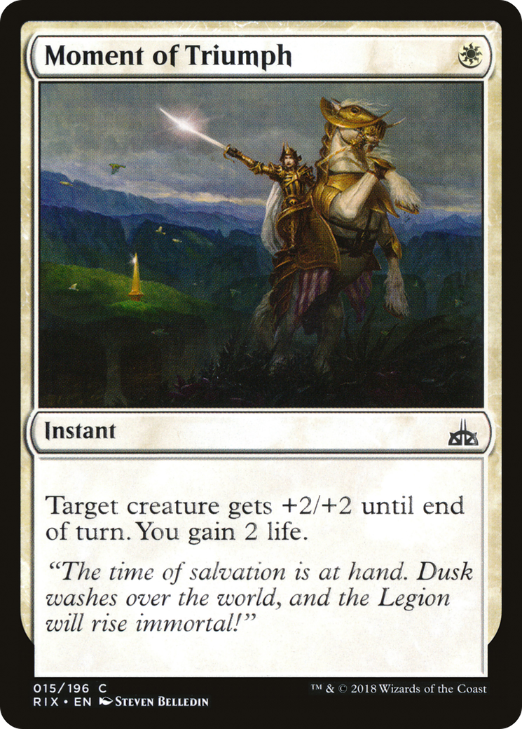 Image of Moment of Triumph (RIX-015) - Rivals of Ixalan
