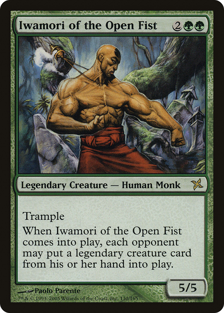 Image of Iwamori of the Open Fist (BOK-130) - Betrayers of Kamigawa