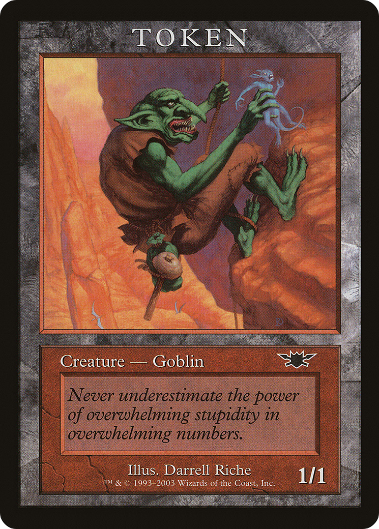 Image of Goblin Token (LGN) (MPRP-) - Magic Player Rewards 2003