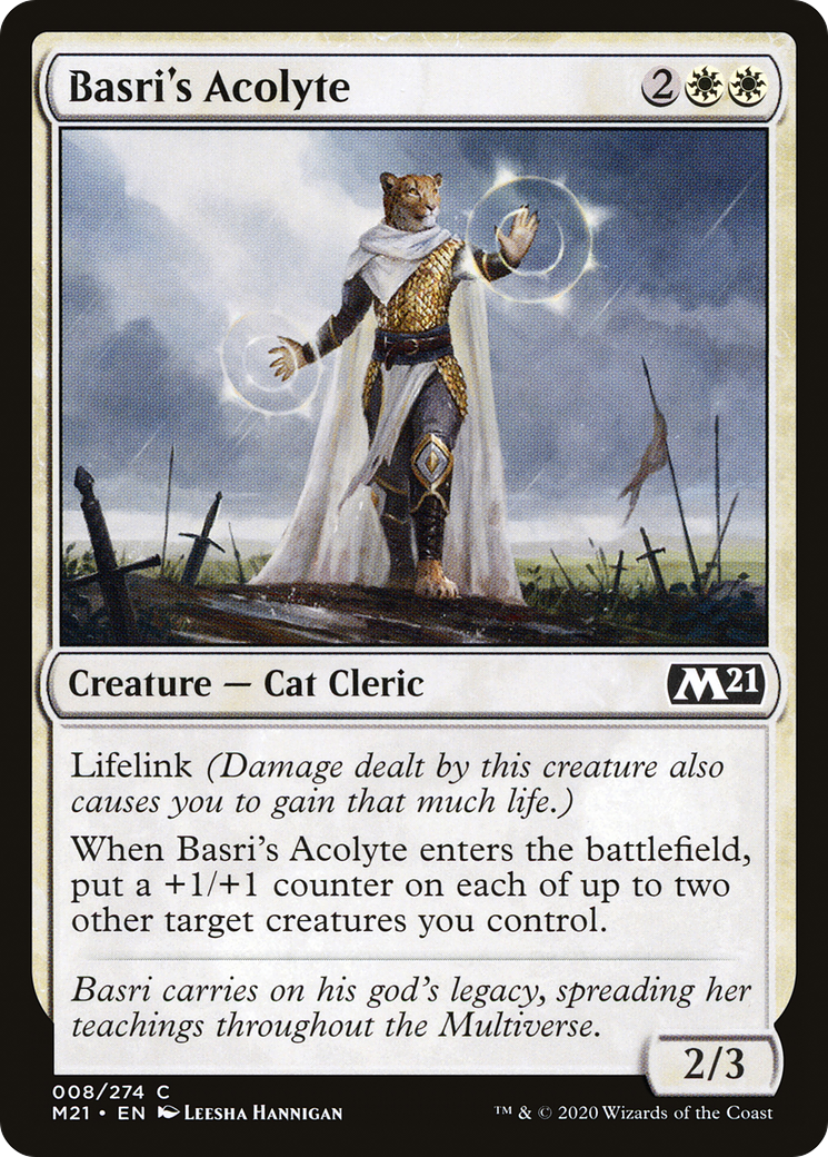 Image of Basri's Acolyte (M21-008) - Core Set 2021