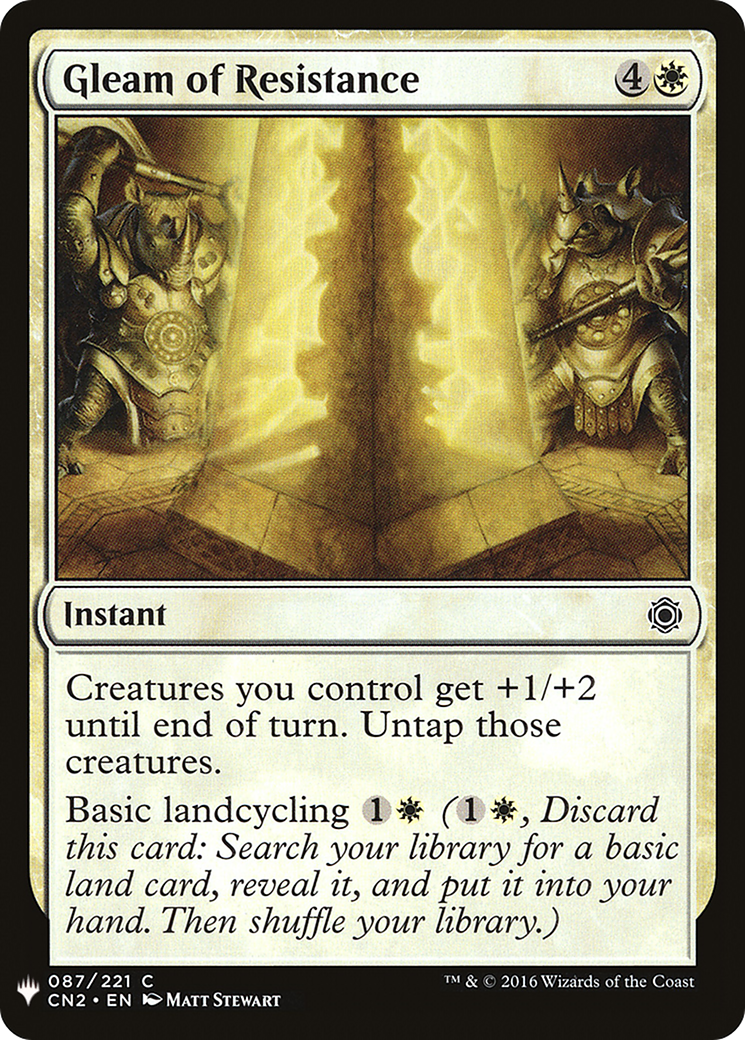 Image of Gleam of Resistance (LIST-087) - The List