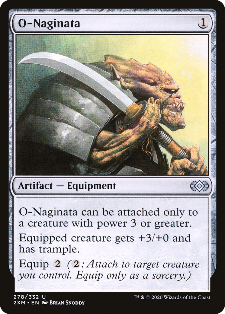 Image of O-Naginata (2XM-278) - Double Masters