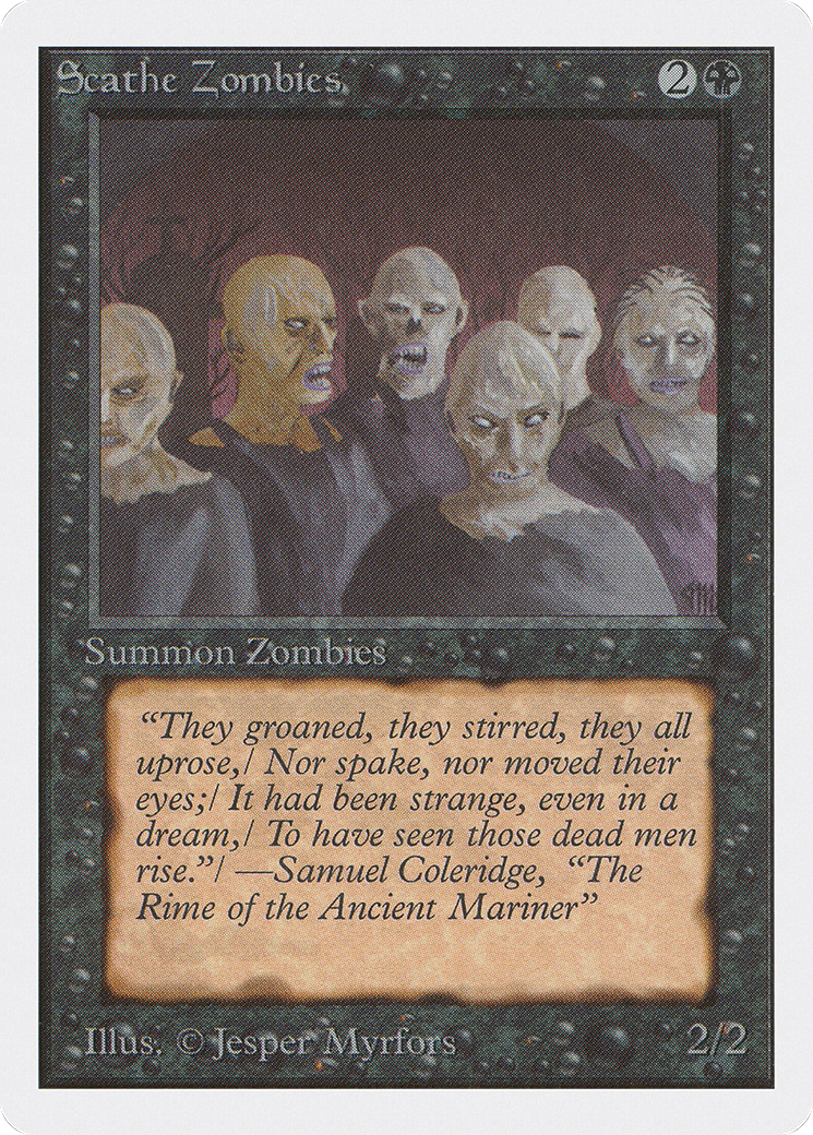 Image of Scathe Zombies (2ED-) - Unlimited Edition
