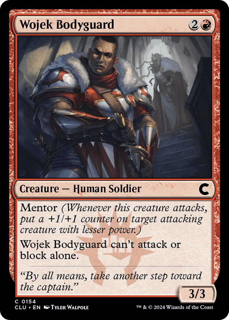 Image of Wojek Bodyguard (CLU-154) - Ravnica: Clue Edition