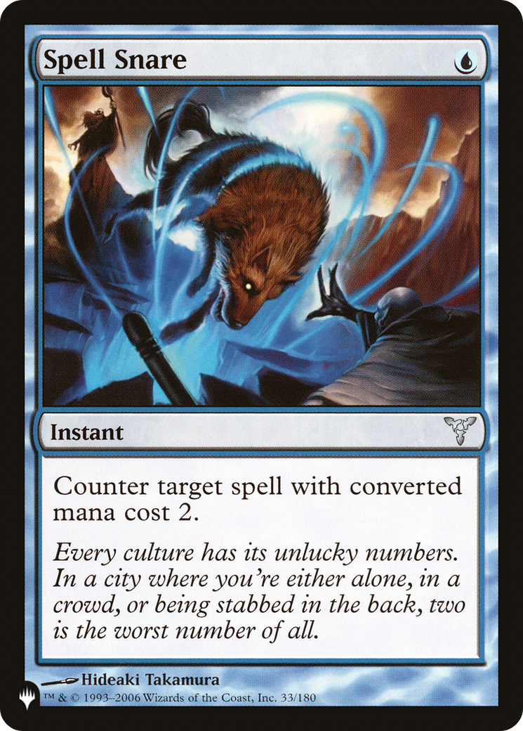 Image of Spell Snare (LIST-DIS-33) - The List