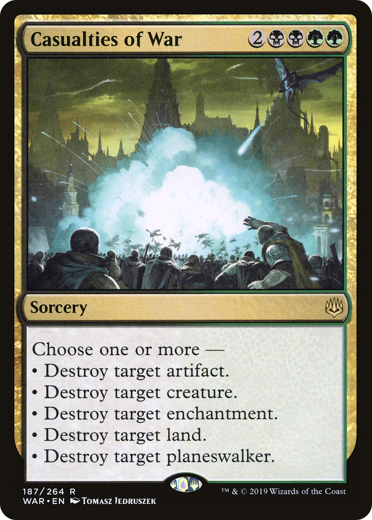 Image of Casualties of War (WAR-187) - War of the Spark