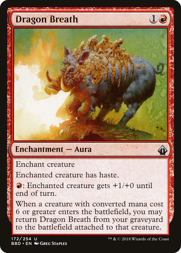 Image of Dragon Breath (BBD-172) - Battlebond Foil