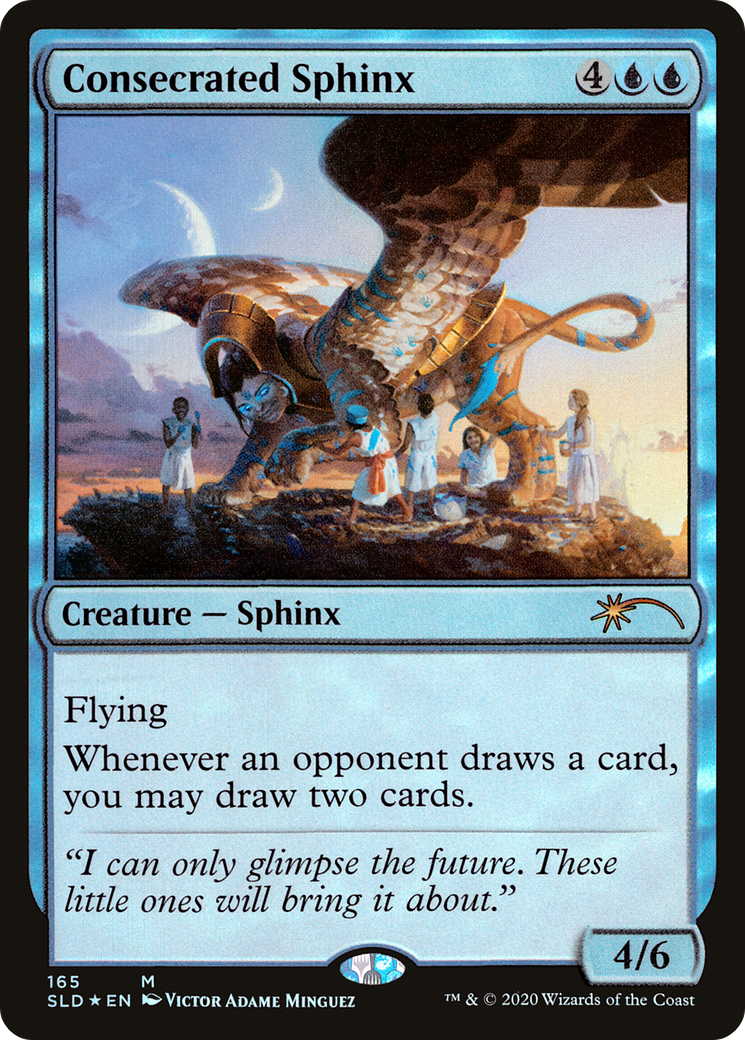 Image of Consecrated Sphinx (SLD-165) - Secret Lair Drop Foil