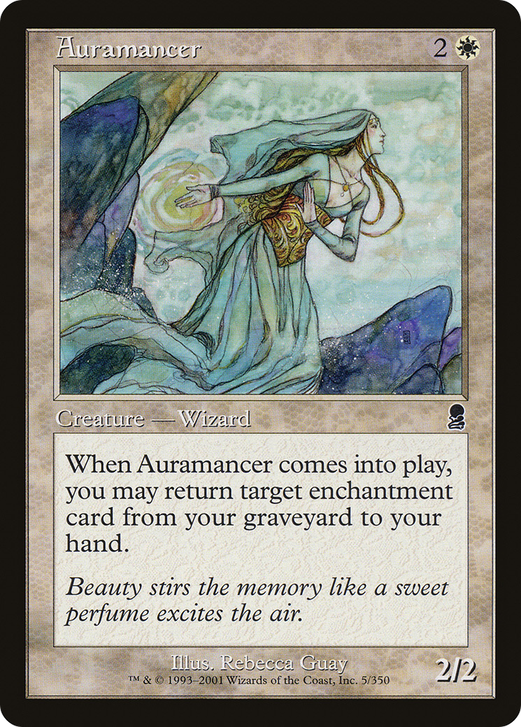 Image of Auramancer (ODY-005) - Odyssey Foil