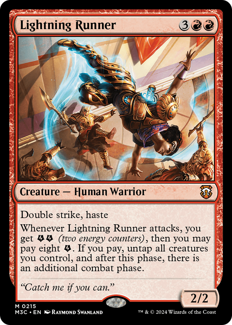 Image of Lightning Runner (M3C-215) - Modern Horizons 3 Commander