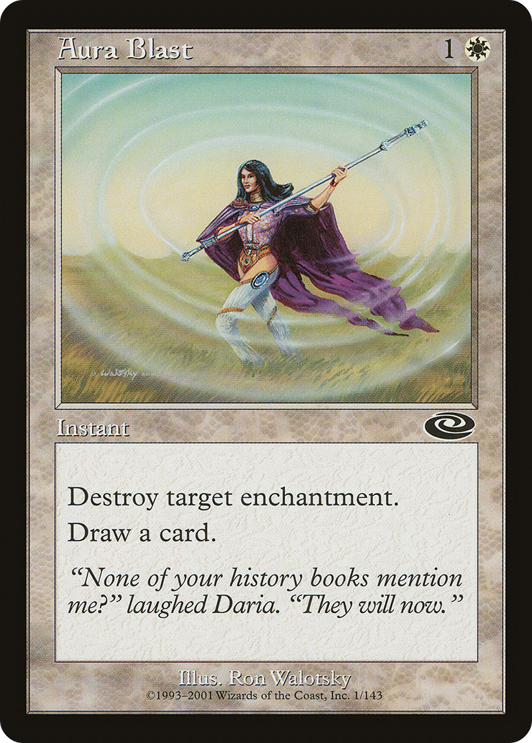 Image of Aura Blast (PLS-001) - Planeshift