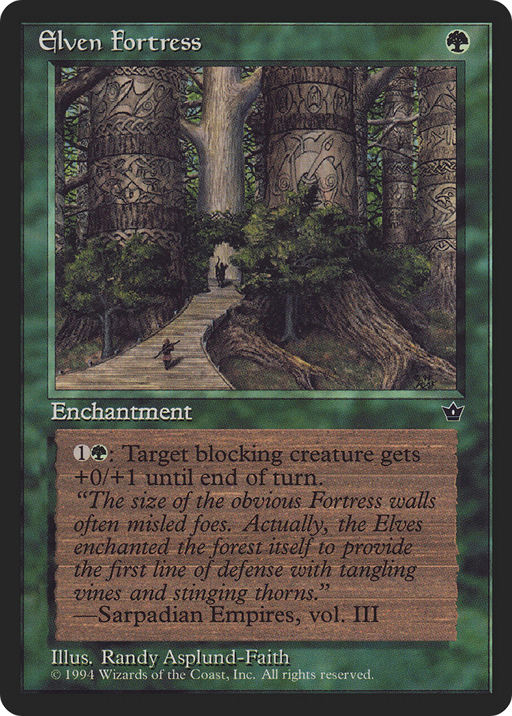 Image of Elven Fortress (Asplund-Faith) (FEM-) - Fallen Empires