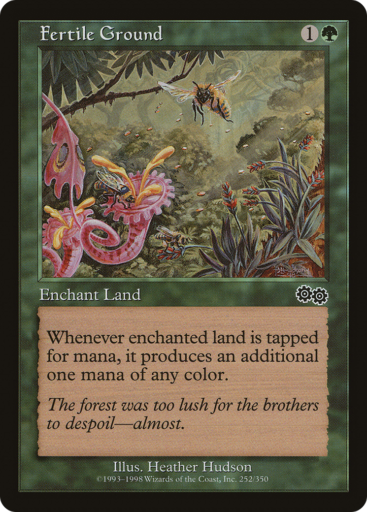 Image of Fertile Ground (USG-252) - Urza's Saga