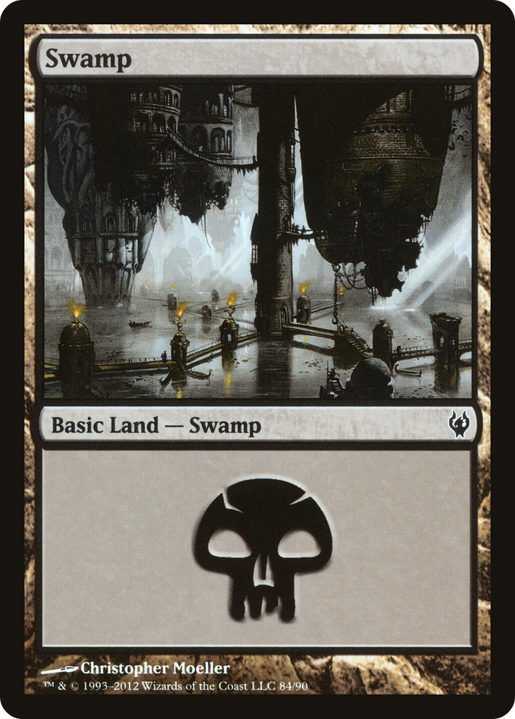 Image of Swamp (84) (DDJ-084) - Duel Decks: Izzet vs. Golgari